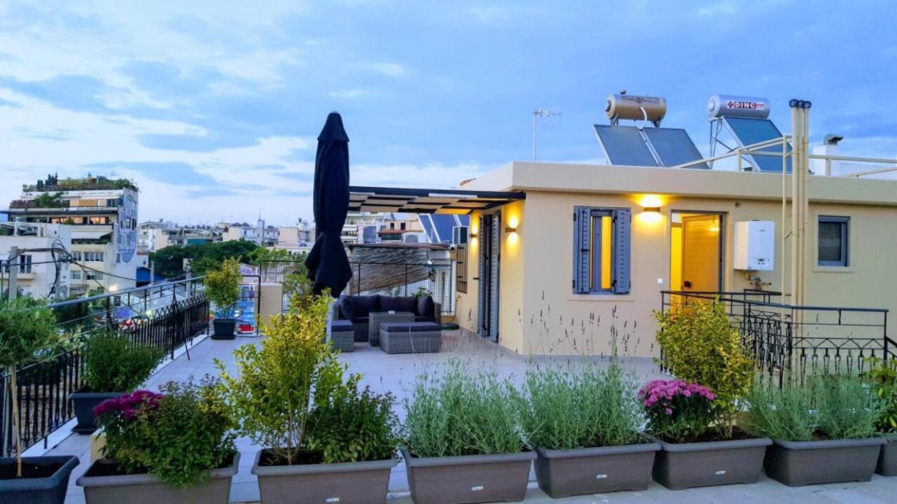 D&E Technopolis Apartments Athen Eksteriør bilde