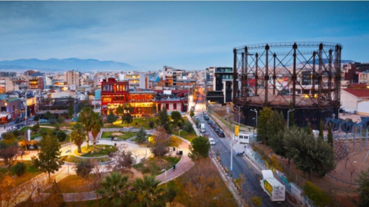 D&E Technopolis Apartments Athen Eksteriør bilde